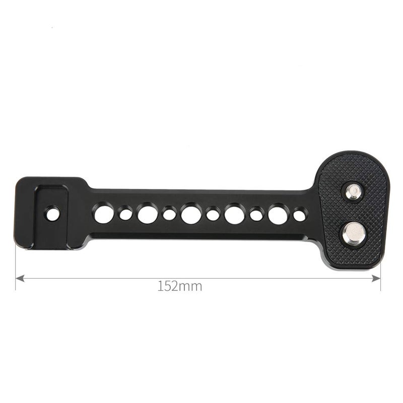 NICEYRIG Cold Shoe Extension Bracket Multi-Functional for DJI RS 3/3 PRO/RS 2/RSC 2/Ronin S/SC, Tripod and Camera Vlog Vlogging Holder Mount - 392 - Image 4